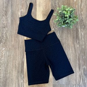 Biker Shorts Set